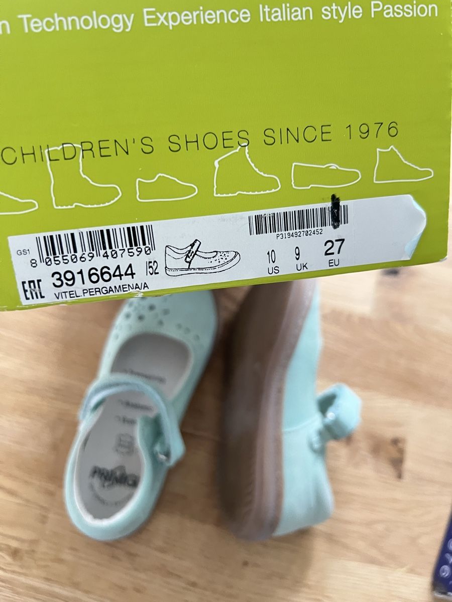 Primigi Scarpe per ragazze: Sommer Riemchenballerina Mint Primigi Gr.27 – Usato da Zollikerberg venduto da Huglina 2