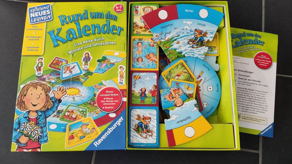 Ravensburger Brettspiel - Rund um den Kalender  Kaufen auf Ricardo