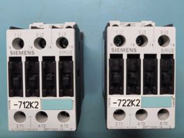 2xSiemens Sirius 3RT1024-1AP00 Schütz 230VAC Spule