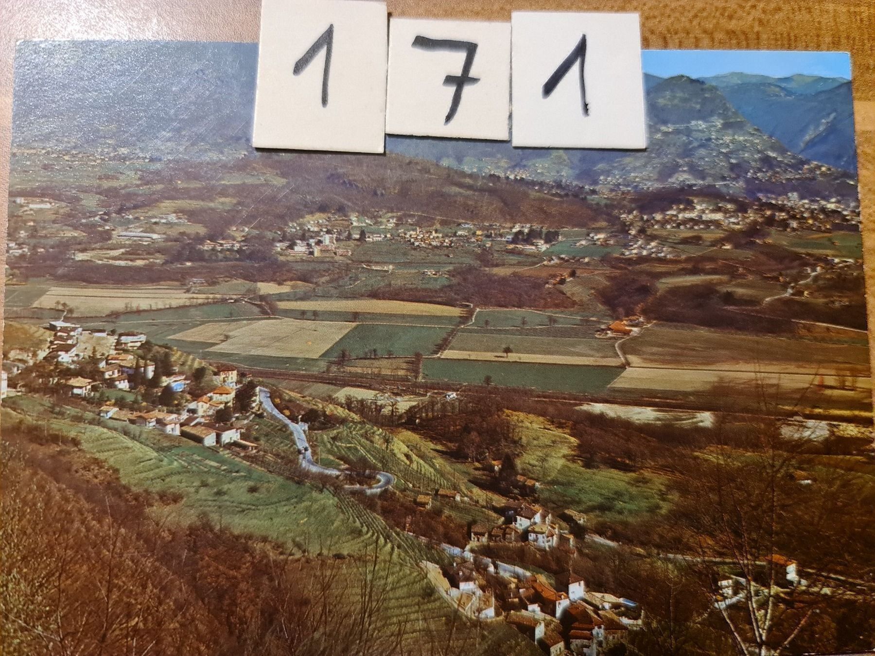 Cartoline postali: Ansichtskarte Panorama de Cademario – Usato da Dintikon venduto da Vexi