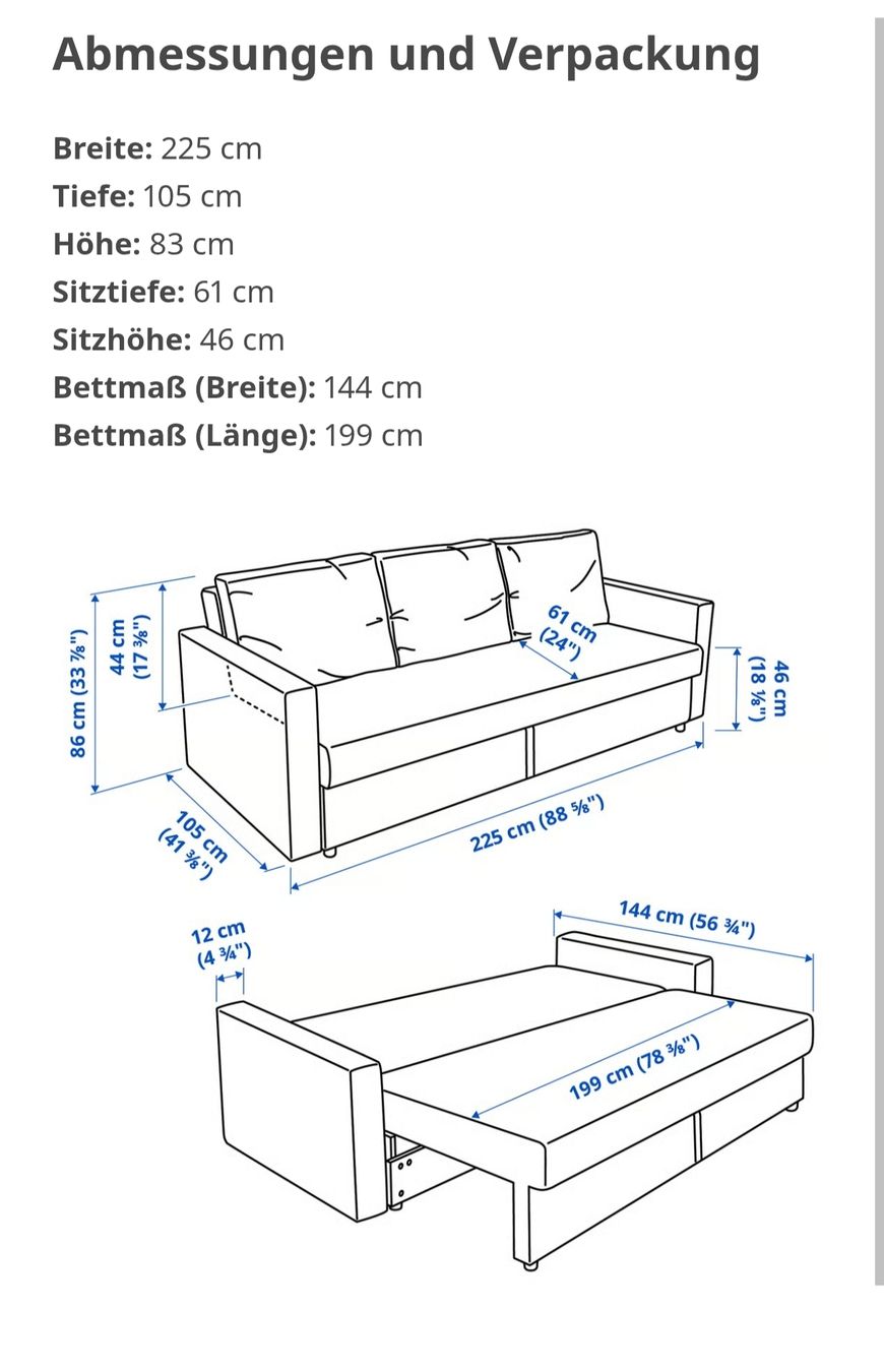Ikea Divani: Ikea FRIHETEN Bettsofa ab 1.- – Usato da Allschwil venduto da Karsti 5