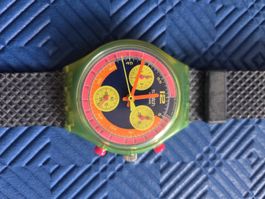Swatch Chrono Vintage 90er — Defekt / Für Bastler 