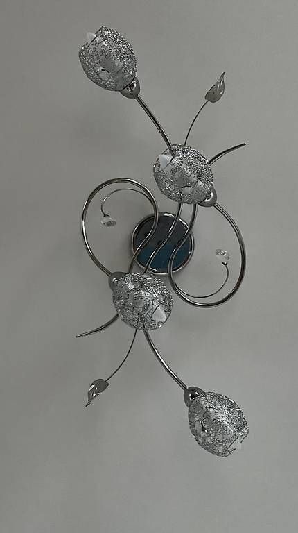 Kronleuchter & Deckenlampen: Moderne Deckenlampe Chrom mit Glas-Kugeln  – Gebraucht aus Augst BL von luk_9wsv 1