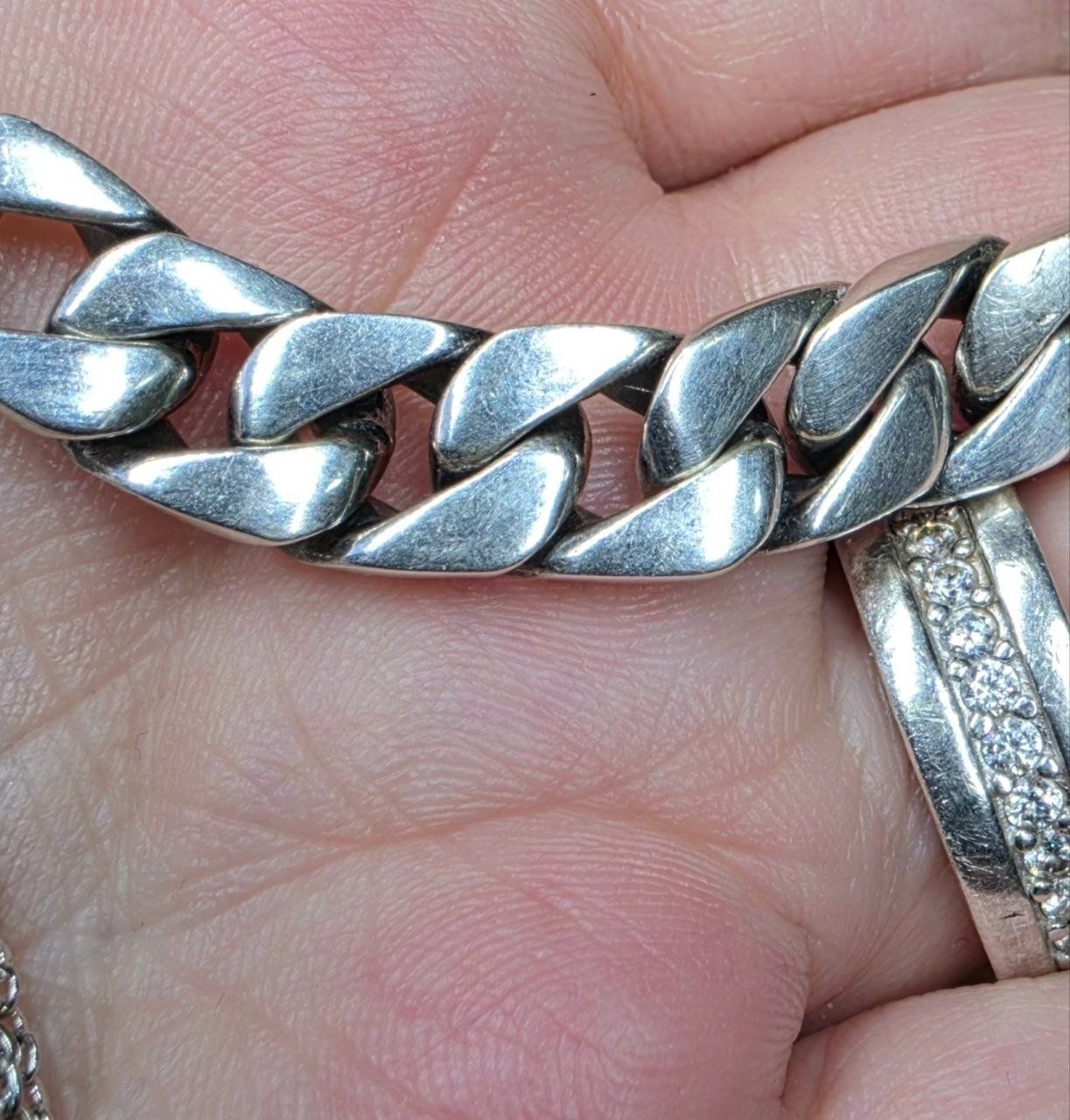 Armbänder & -reifen: Bracelet argent – Gebraucht aus Reconvilier von MARCLAT 2