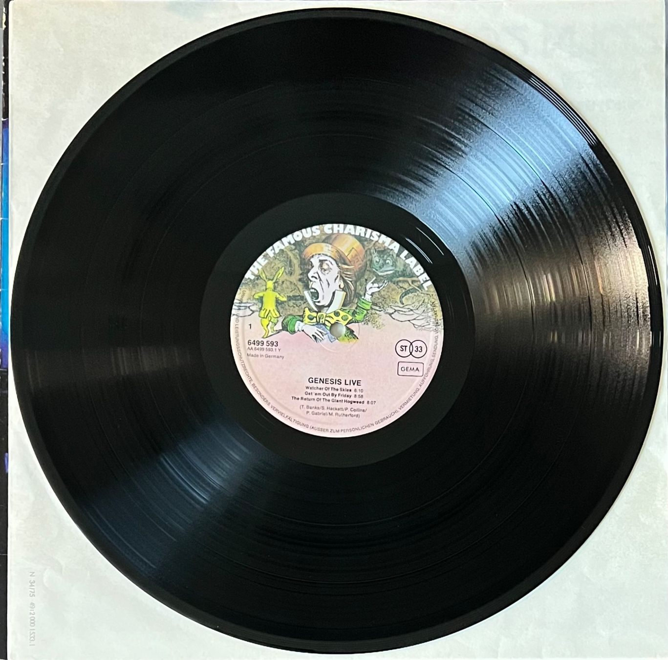 Schallplatten: GENESIS  -   LIVE   /   Vinyl - LP – Gebraucht aus Horw von Belowzero0 2