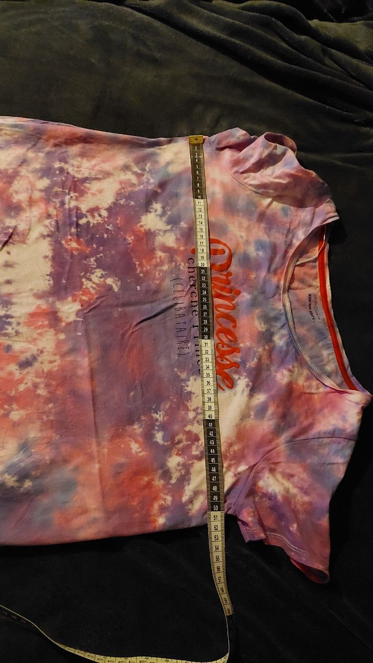 T-shirt: Cache Cache Shirt Gr. L, Batik-Look, Prinzessin - Motiv – Usato da Zürich venduto da Romstyle 2