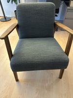 IKEA Ekenäset Sessel dunkelgrau