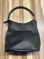 Handtasche Schwarz Kunstleder Black