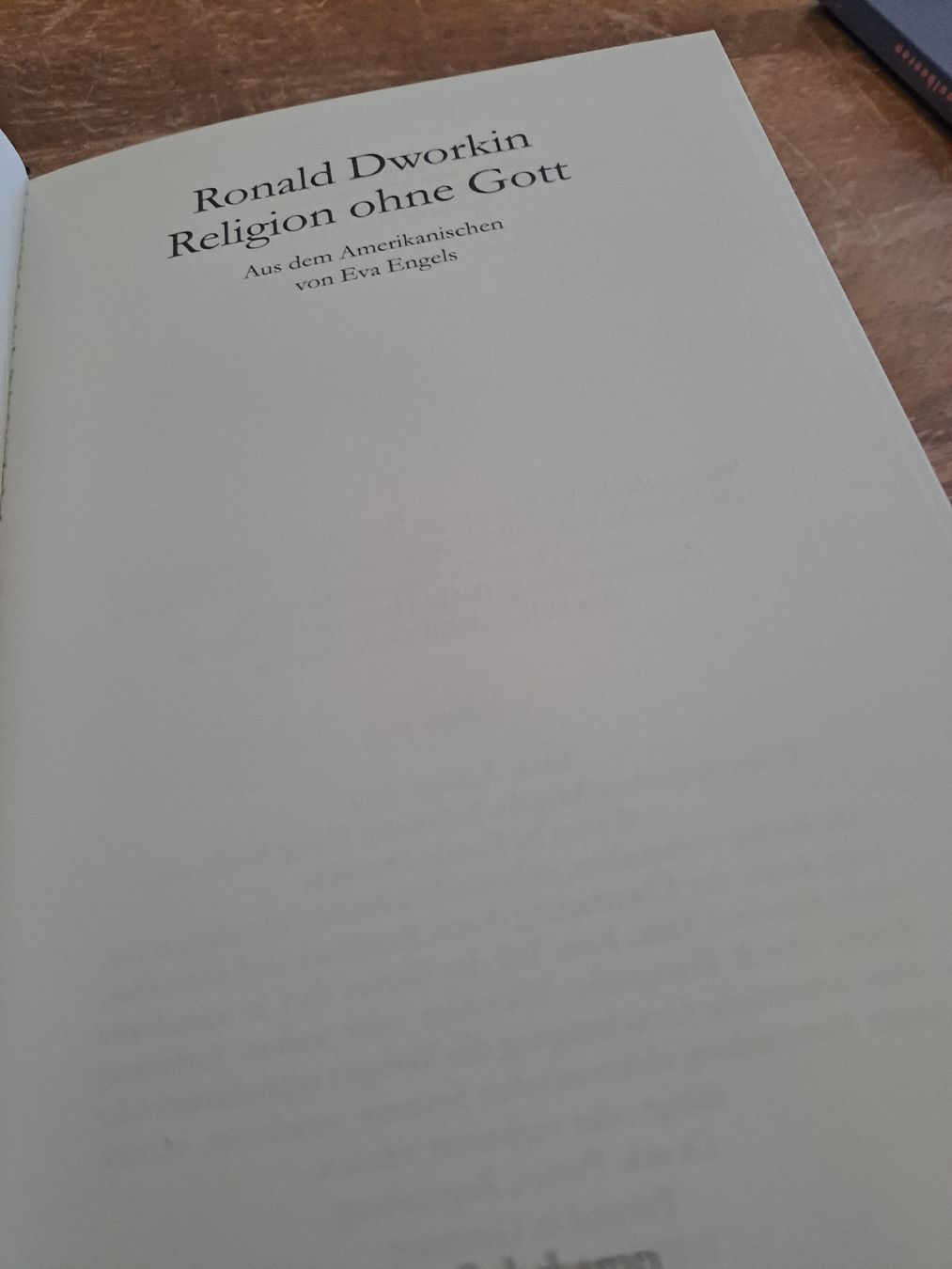Libri: Religion ohne Gott Buch Ronald Dworkin Suhrkamp – Usato da Zürich venduto da Schoebi19 4
