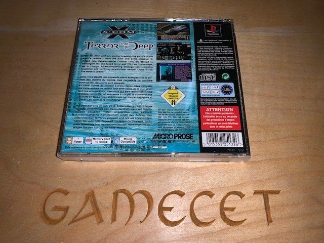 Sony Giochi: X-Com Terror from the Deep Sony Playstation PS1 – Usato da Steinach venduto da Gamecet 2