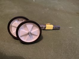 Stützräder für Kinderfahrrad weiss/schwarz gebraucht