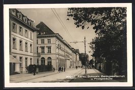 Aarau, Schweiz. Bankgesellschaft u. Post