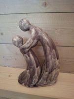 Keramikfigur Figurenpaar Umarmung guter Zustand