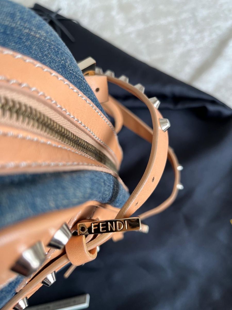 Fendi Borse da donna: FENDI Handtasche Jeans-Leder-Look – Usato da Widen venduto da evce1318 3