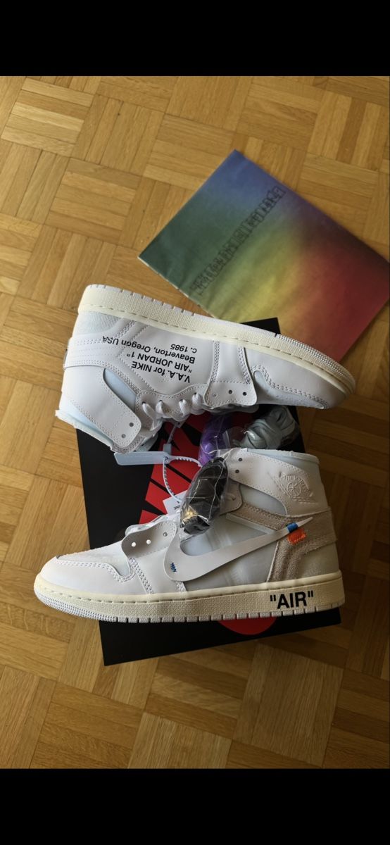 Off-White Scarpe da uomo: Jordan 1 Off-White Alaska  – Nuovo e nell'imballaggio originale da Genève venduto da mat_2vps