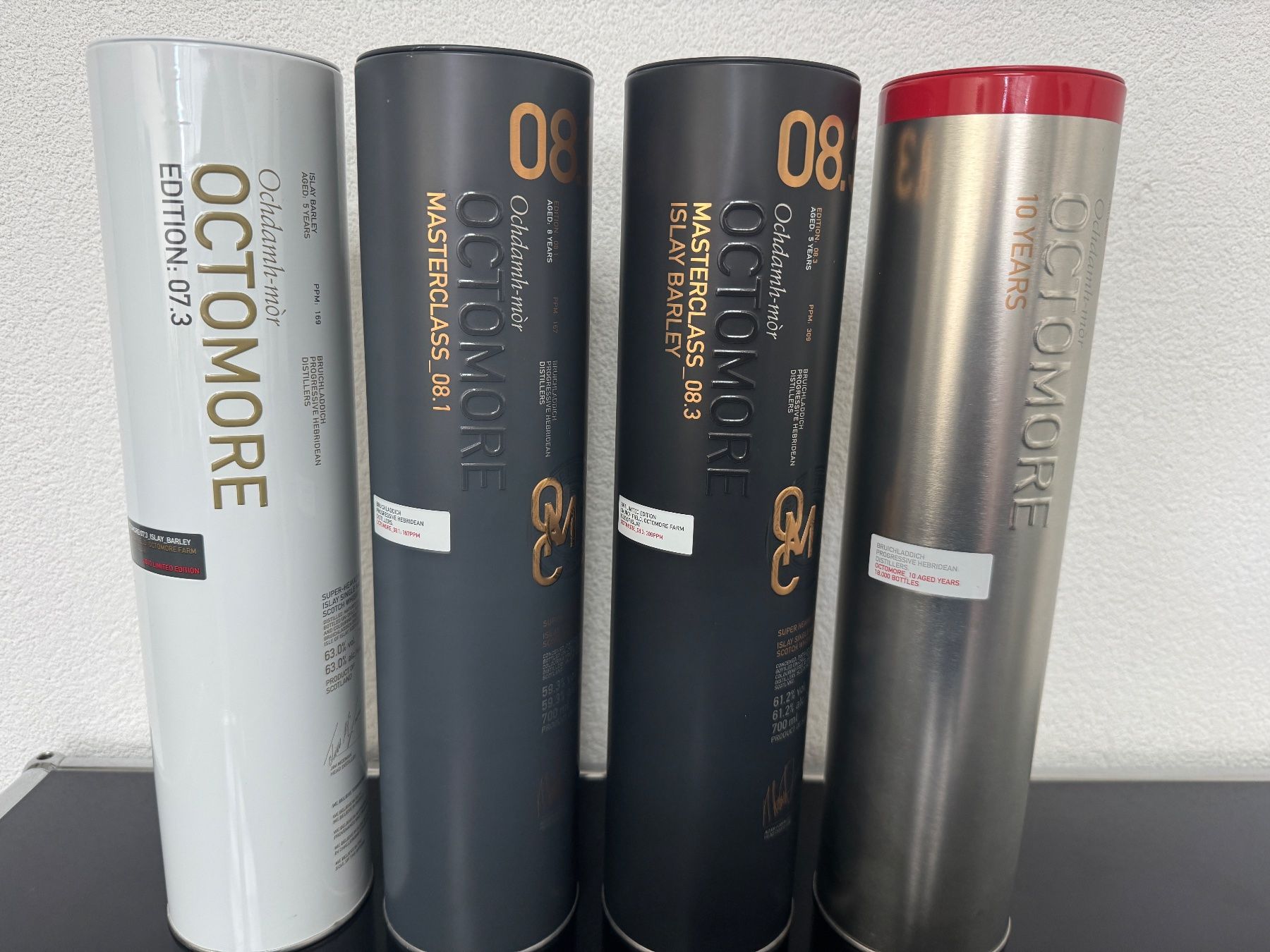 Octomore Bevande alcoliche: Whisky Box Sammlung - OCTOMORE Islay Single Malt – Nuovo (secondo la descrizione) da Gurmels venduto da topsommer
