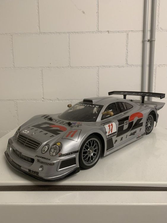 Tamiya 47437 A 1/10 RC Car TT-01E Chassis Mercedes-Benz CLK-GTR 1997