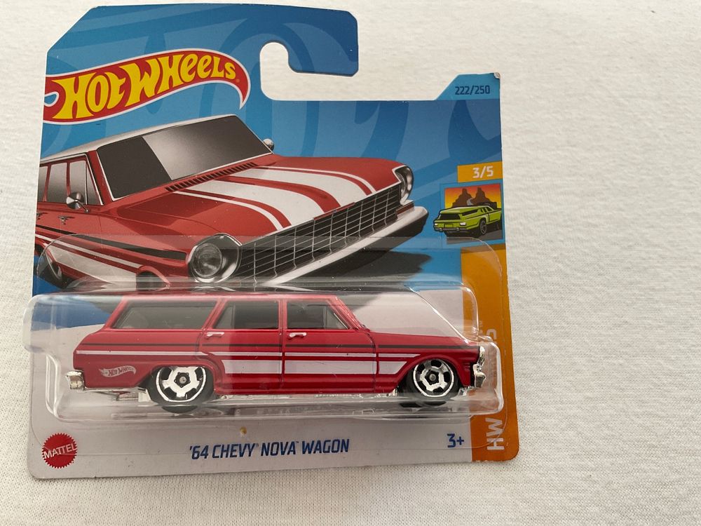 Hot Wheels '64 Chevy Nova Kombi 1:64 - Braunes Sammlerauto Im Detail