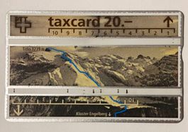 taxcard 20.- / 1744 - 1994  250 Jahre Erstbesteigung Titlis