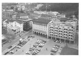 Bellinzona TI Vera foto 12,5 x 9 cm rara veduta