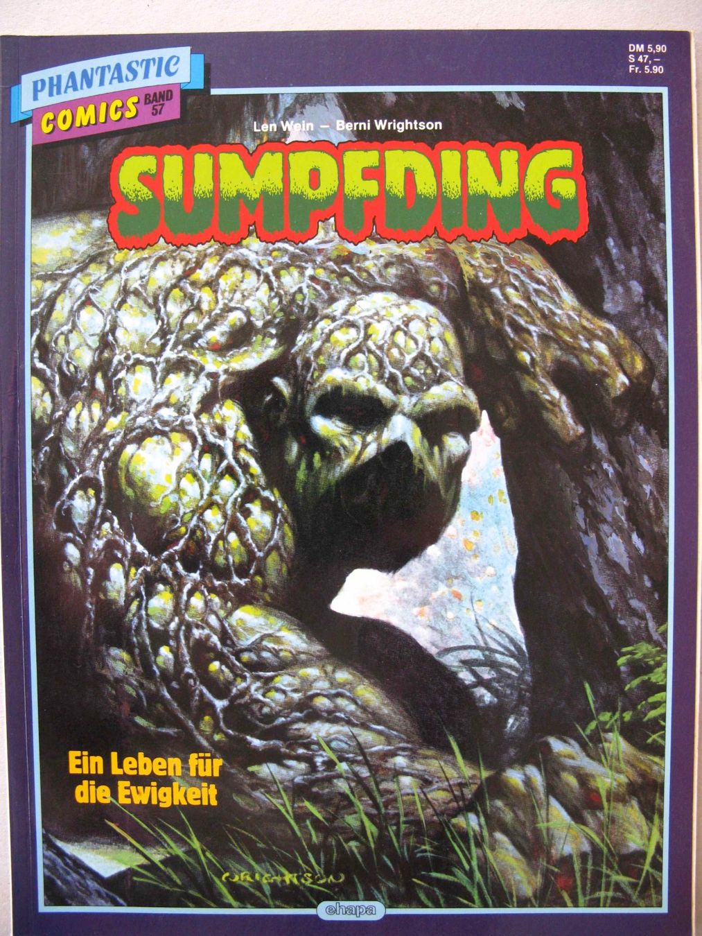 Comics: Phantastic Comics Nr. 57: Sumpfding - Berni Wrightson! DC – Gebraucht aus Samstagern von Betscha