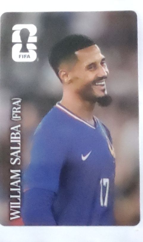Panini Carte collezionabili: Fussballbildli William Saliba  von Coca-Cola – Usato da Therwil venduto da OliviaH01