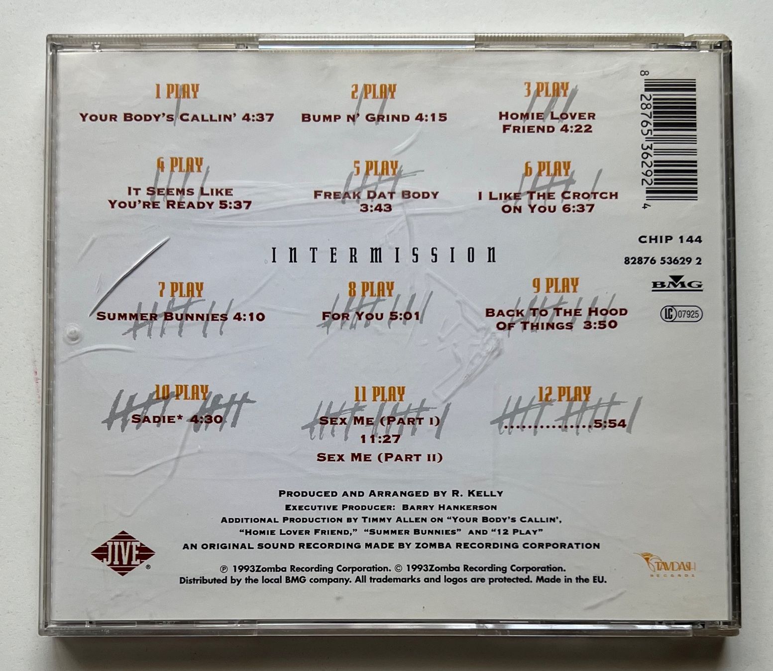 CD: R. Kelly / Album: 12 Play – Usato da Näfels venduto da rottabi 1