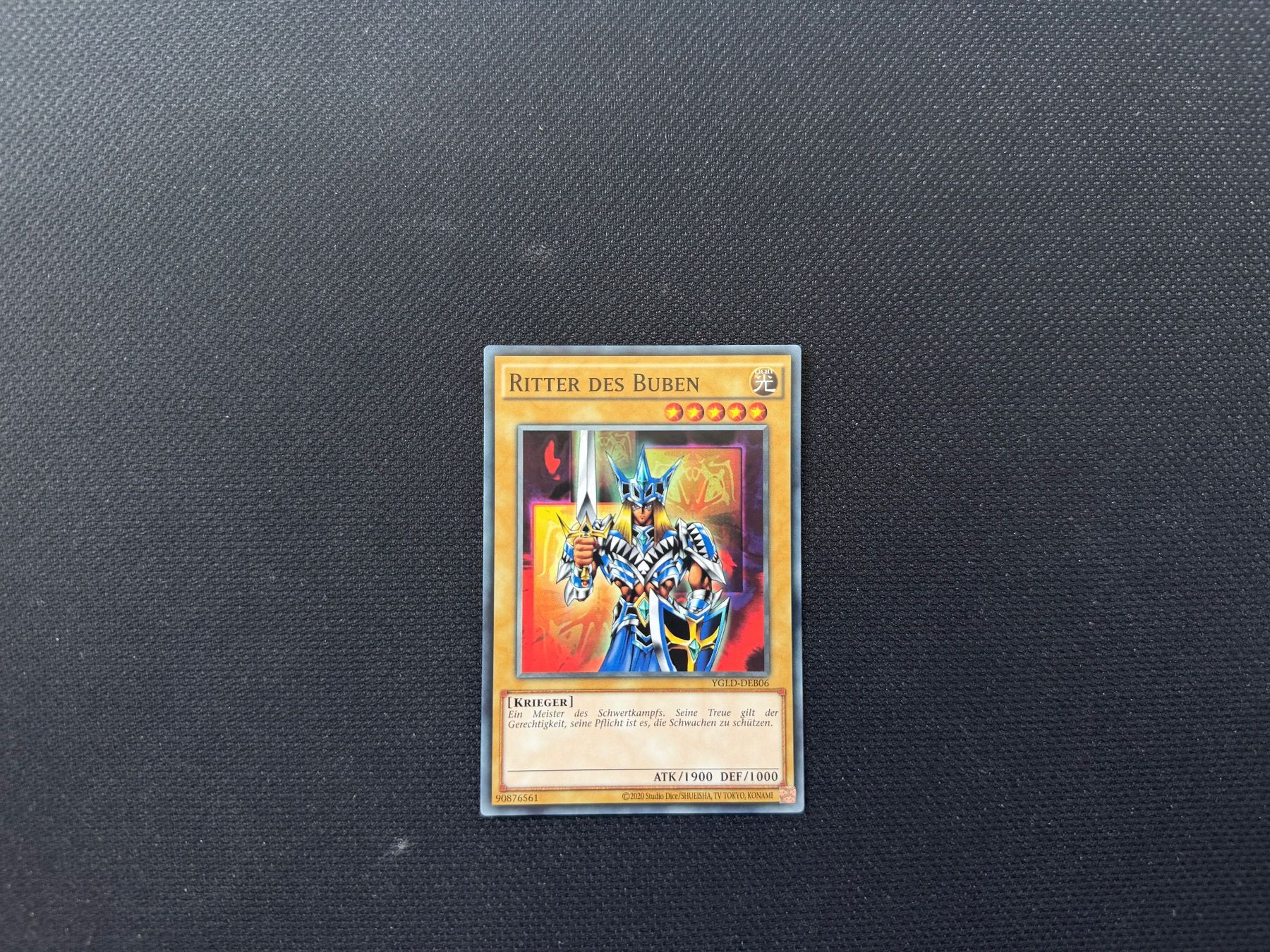 Yugioh Carte collezionabili: Ritter des Buben YGLD-DEB06 – Usato da Zürich venduto da mountainwizard00