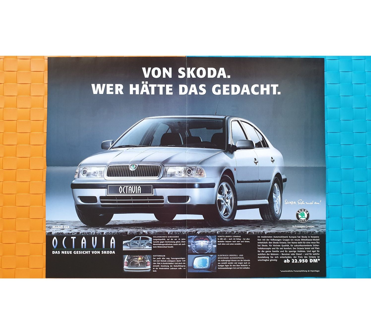 Riviste & Magazine: SKODA OCTAVIA 1996 - Prospekt / Poster / Werbung – Nuovo (secondo la descrizione) da Viganello venduto da CARLiteratur 2