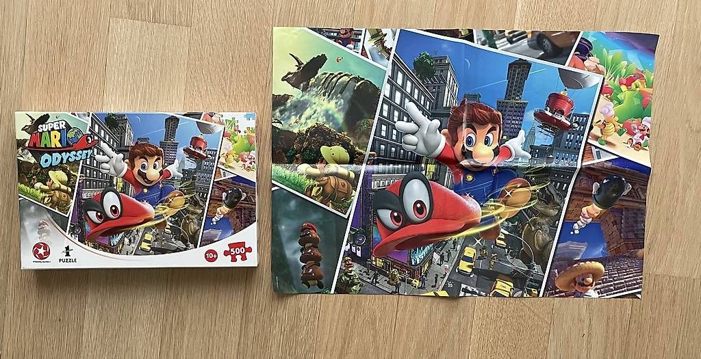Puzzle: Super Mario Odyssey Puzzle 500 Teile – Usato da Zürich venduto da nop4 1