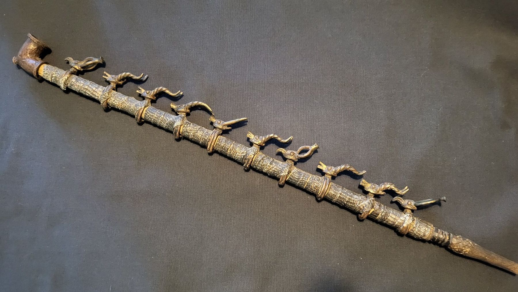 Tabakpfeifen & Zubehör: Afrikanische Bronze-Pfeife – Gebraucht aus Basel von spinne02 2