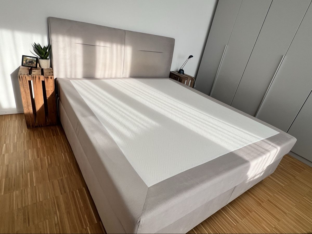 Letti: Boxspringbett beige 180x200 cm (H2 & H3) – Usato da Brugg AG venduto da fab_tp2h 4