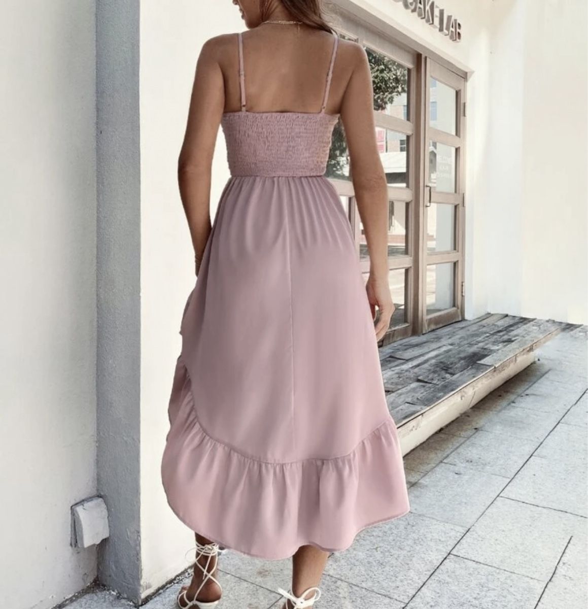 Vestiti: Sommerkleid altrosa  /  Grösse: M – Usato da Oberhofen Thun'see venduto da ClaudiaKelesh 1