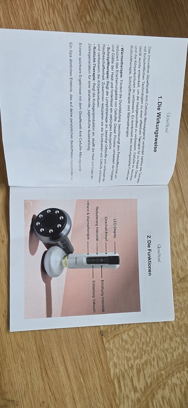 Dispositivi per massaggi: GlowNow Cellulite Massage-Gerät mit Öl  – Nuovo (secondo la descrizione) da Näfels venduto da Buuremeitli96 2