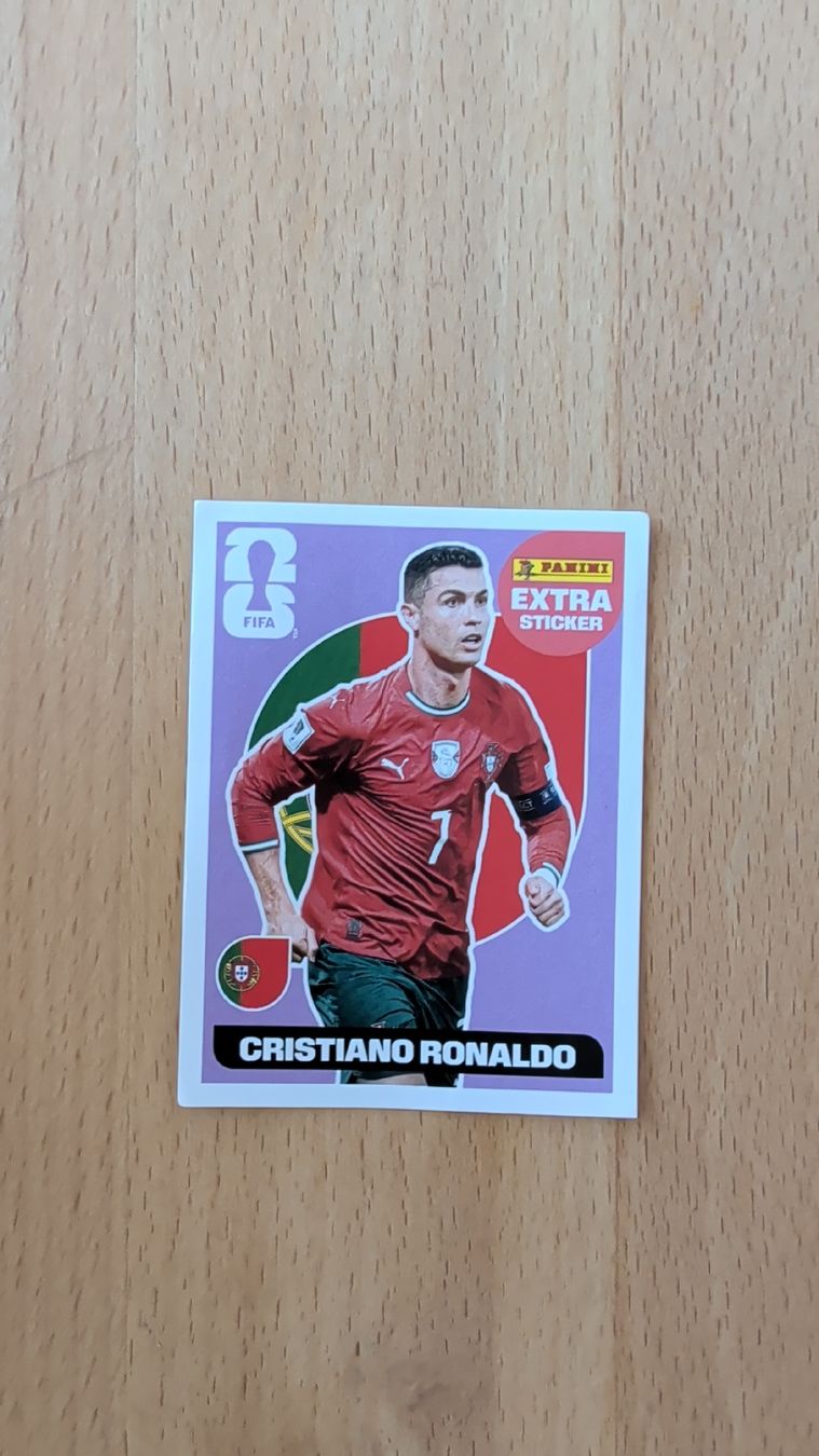 Sticker: Panini Extra Sticker Cristiano Ronaldo - CR7 – Nuovo (secondo la descrizione) da Wallisellen venduto da runaholic