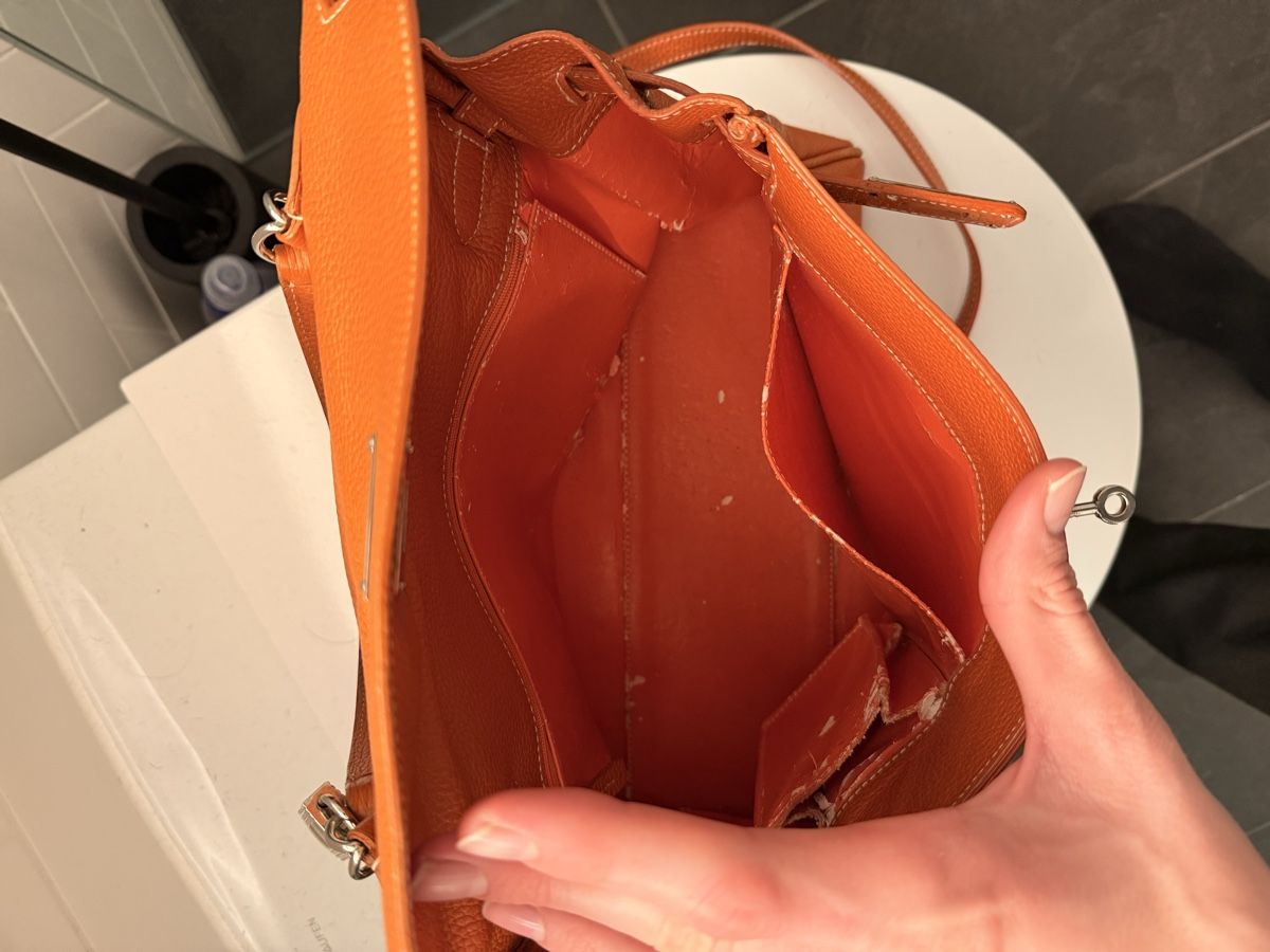 Borse: Handtasche Orange 🧡 – Usato da Basel venduto da tomsfashion01 3