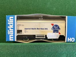 Märklin H0 4569 Bierwagen Pabst Blue Ribbon, OVP!