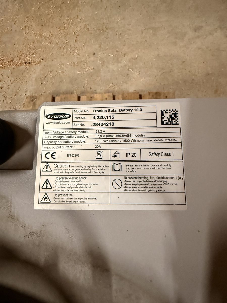 Fronius Inverter: Fronius Wechselrichter & Batterie – Usato da Waldstatt venduto da svenzeller2 3