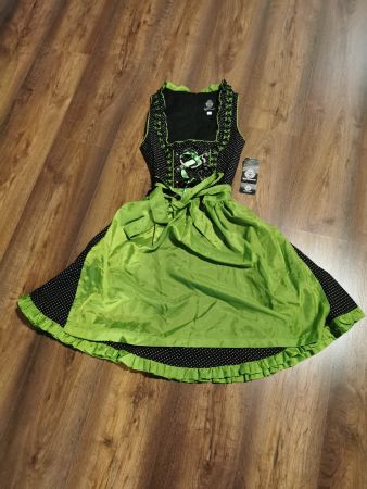 Alpenrausch Dirndl Jasmin grün *NEU* Gr 32
