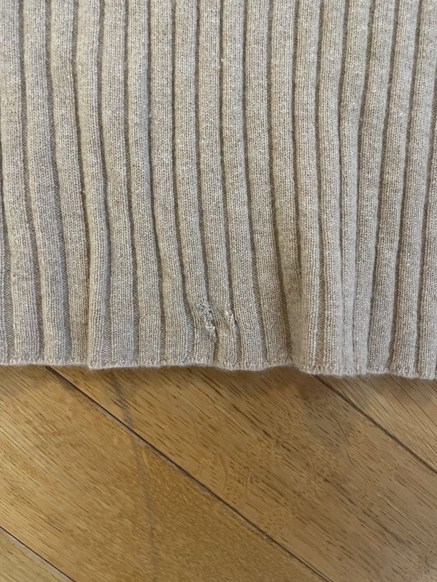 Pulls & Sweat-shirts: Cashmere beiger Turtleneck Pullover - Gr. S – D'occasion à Zürich par katidust 1