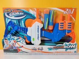 Nerf - Super Soaker 2in1 Wasserpistole- Pfeil und Wasser NEU