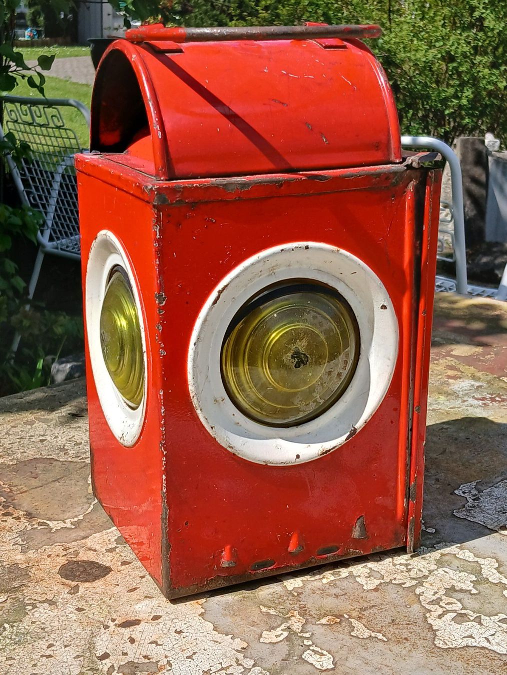 Lampade: Alte Locher Baustellenleuchte – Usato da Zumikon venduto da Vollvintage 5