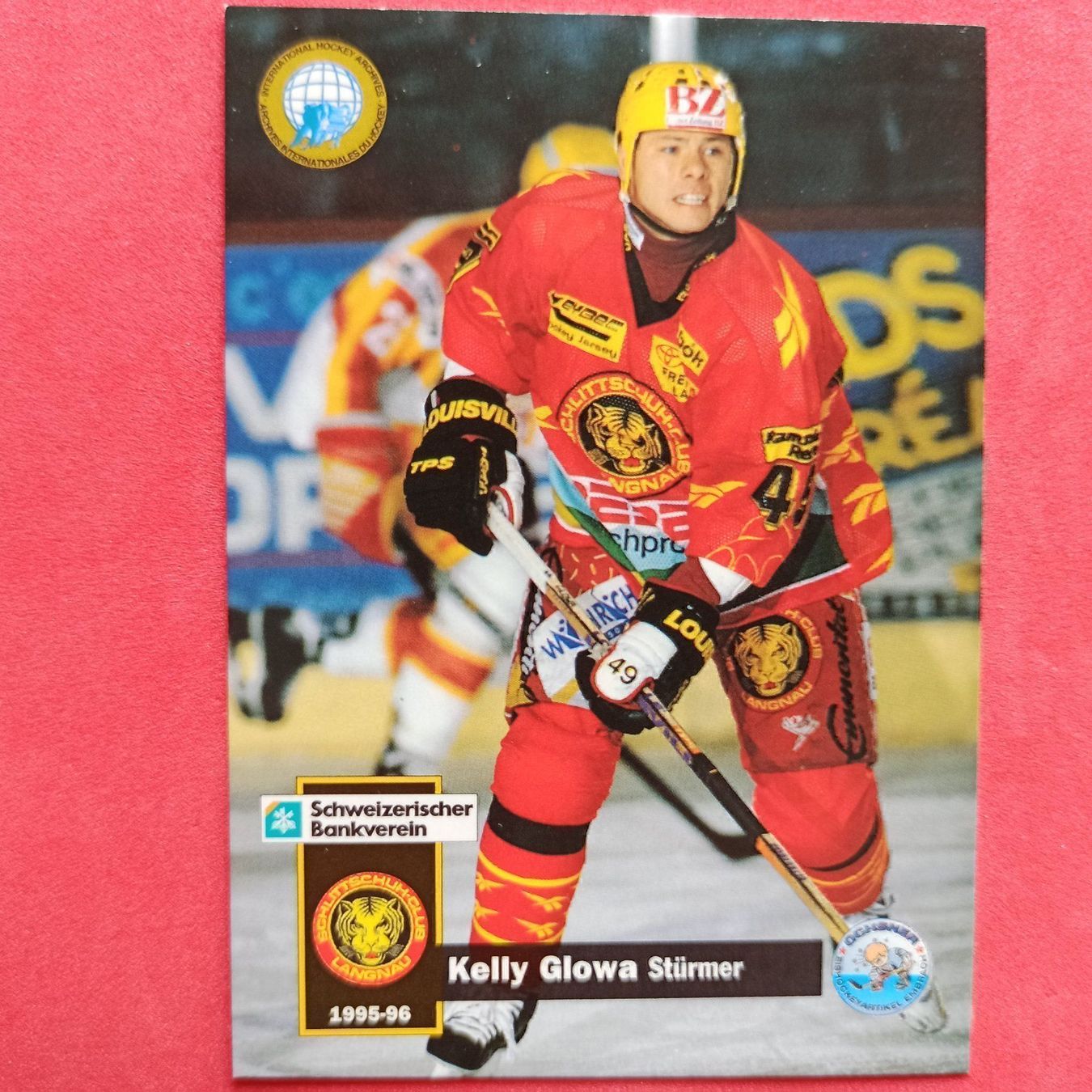 Carte collezionabili: Kely Glowa - SC LANGNAU - 1995/96 – Usato da Dübendorf venduto da kb86_MOVIE