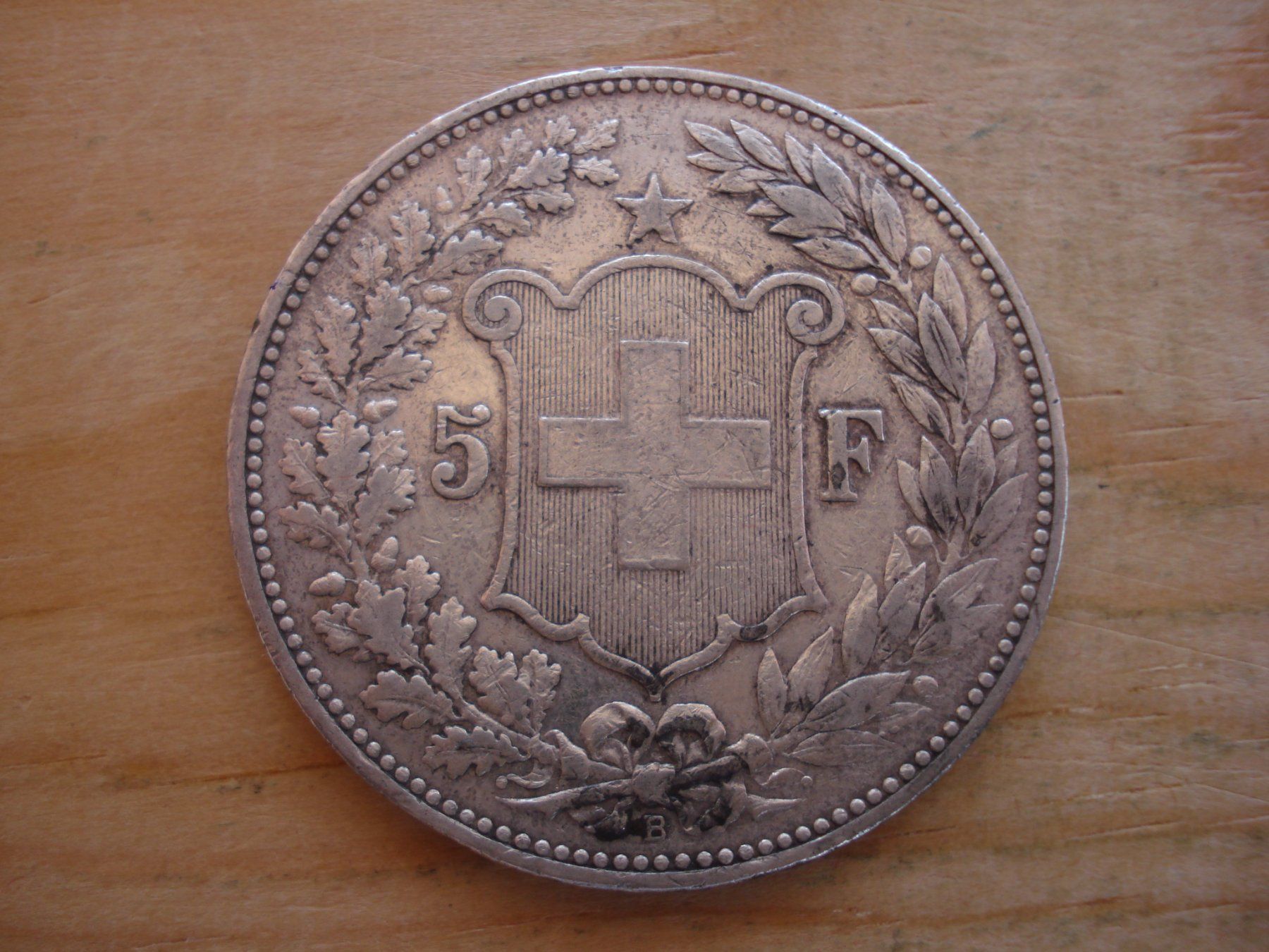 Tutti le monete: (C1) 5 Franken 1888 DOMINUS*** – Usato da Erlach venduto da Net-Coins 1