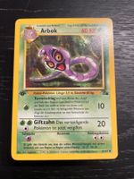 Pokemon Arbok 31/62 fossil 1. edition uncommon