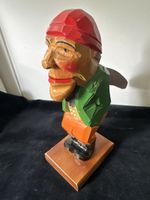Holz Nussknacker aus  Erzgebirge Handarbeit Vintag Deko Figu