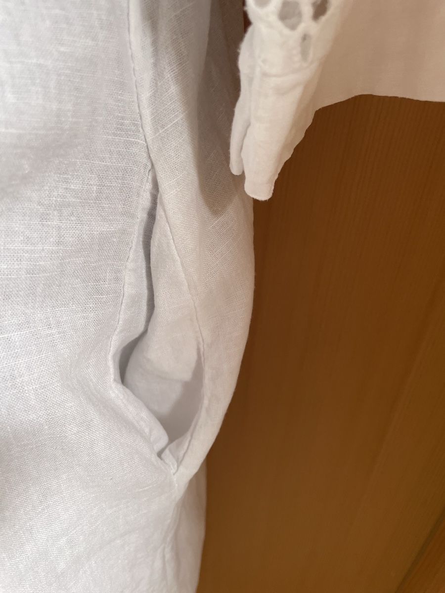 Kleider: Boho Blusenkleid /  Blusenmantel aus Leinen – Neu (gemäss Beschreibung) aus Sigriswil von ck56 5