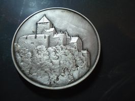 Medaille Erinnerung an die LIBA'82, Liechtenstein 1982