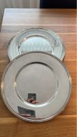 Elegante Servierteller, Silber, 6 Stück, Vintage Stil