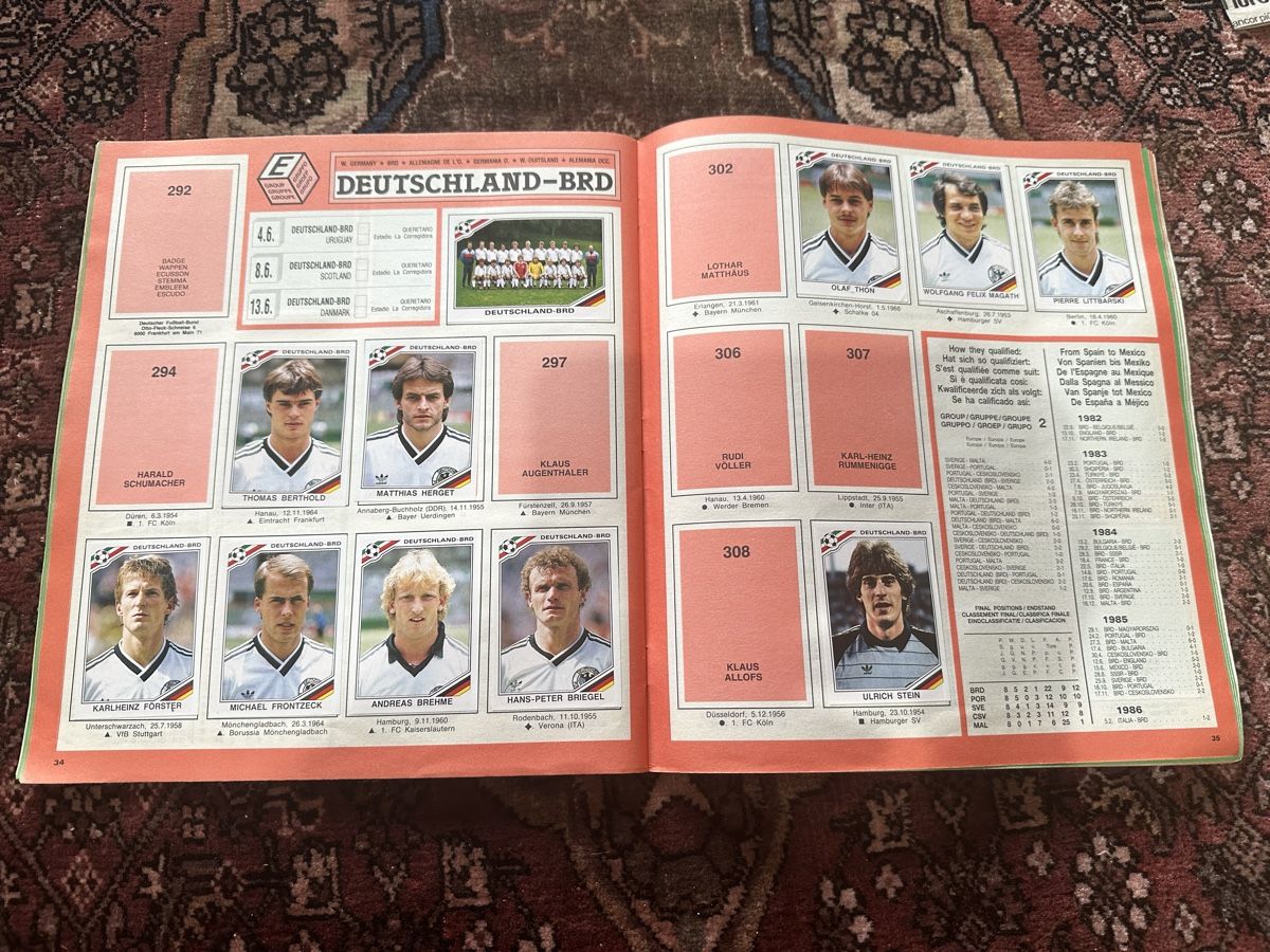 Panini Album: Album figurine Panini Mexico 86 – Usato da Bellinzona venduto da Ti.belli 3